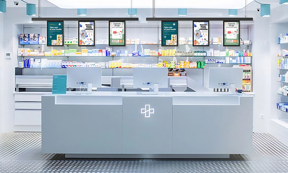 Digital Signage for digital pharmacy