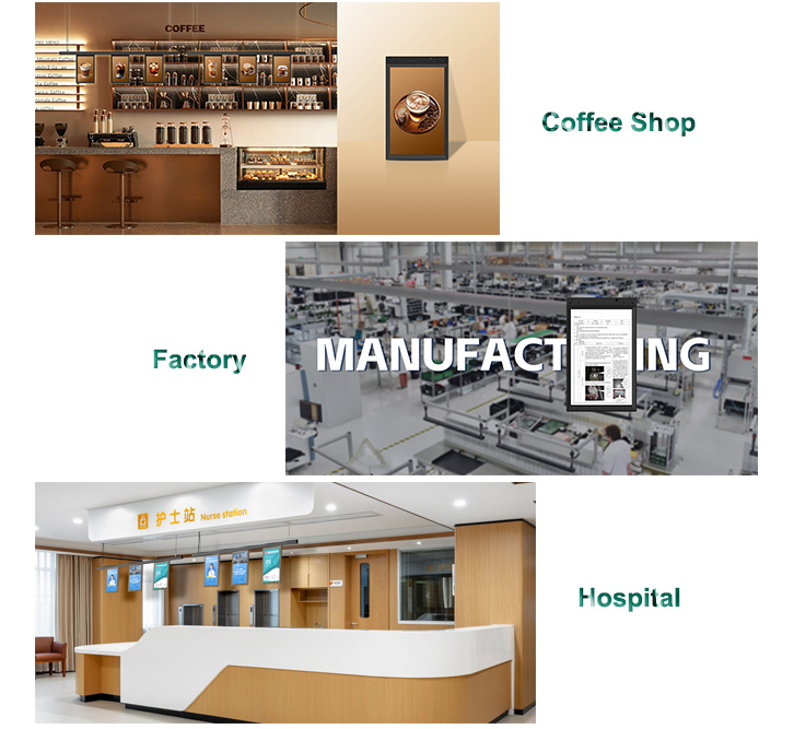 LCD display signage Cases
