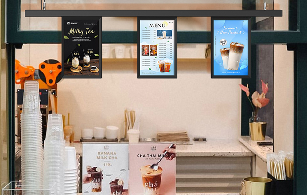 digital displays for retail