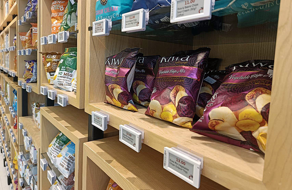 epaper display in Convenience Store