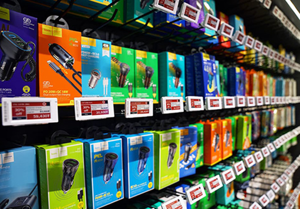 Electronic Labels in Electronic Shop