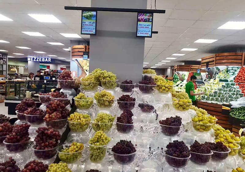 Digital Display in Middle East Hypermarket