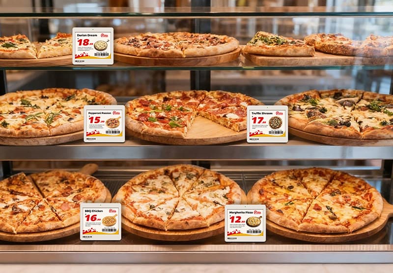 Creative Retail Display Ideas with E Ink Display for Quick Service Restaurants