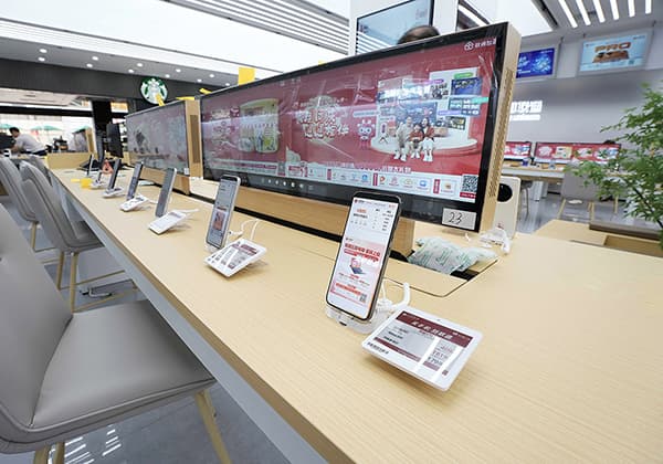 China Unicom Stores with Datallen Electronic Labels