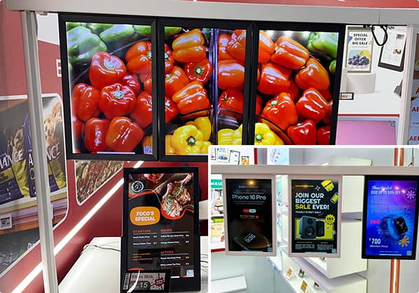 Choosing the Right In-Store Signage: A Complete Retail LCD Display Guide